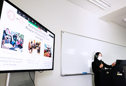 発表の様子