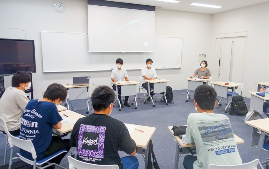 現職教員との交流イベント風景