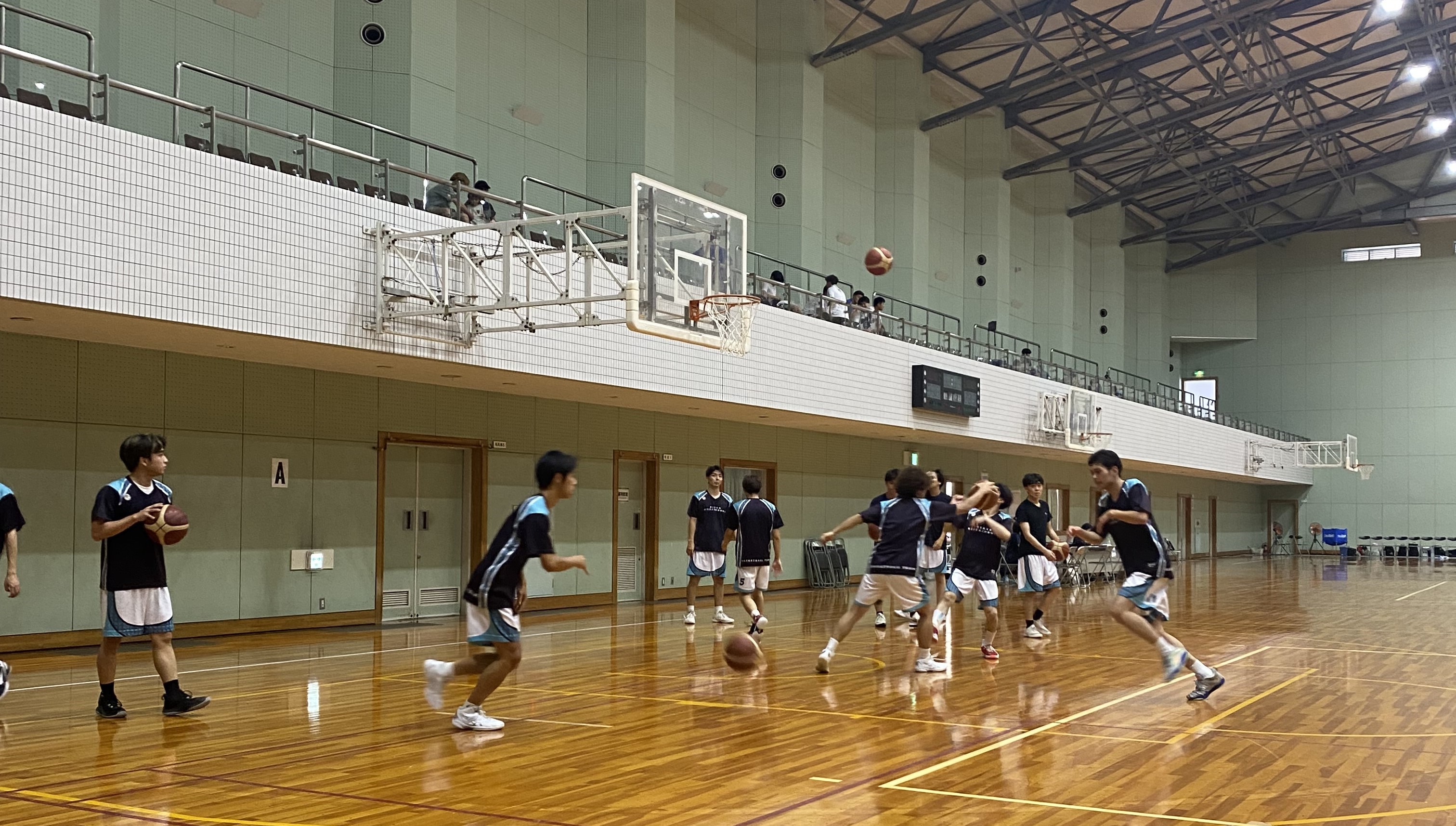 試合中の様子