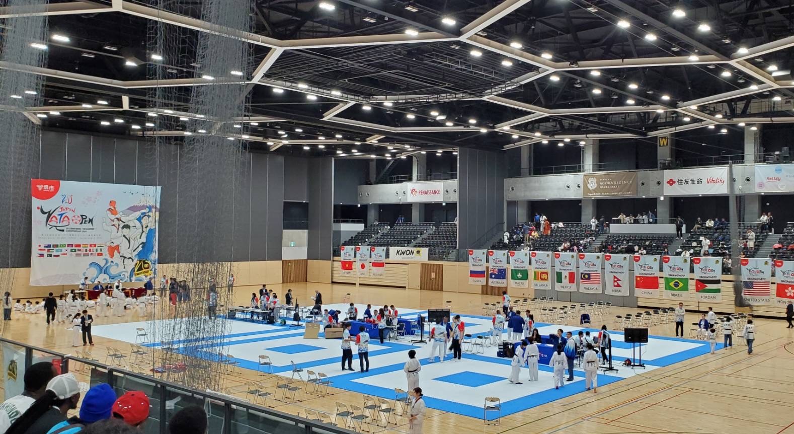 ワタオープン国際テコンドー選手権大会で経法生が大健闘!!2