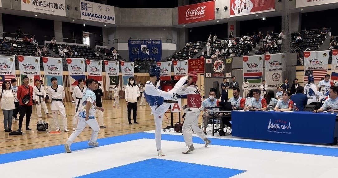 ワタオープン国際テコンドー選手権大会で経法生が大健闘!!3