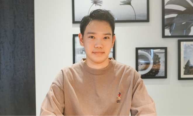 舘岡　楓人さん